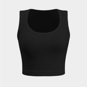 Black Crop‎ Top